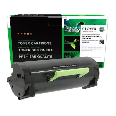 Clover Imaging Group Remanufactured High Yield Toner Cartridge for Lexmark MS417/MX417 201204P